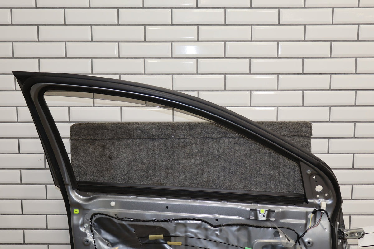 08-15 Mitsubishi Lancer Evo X Left Front Door (Gray U17 Damage)