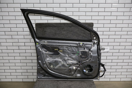 08-15 Mitsubishi Lancer Evo X Left Front Door (Gray U17 Damage)