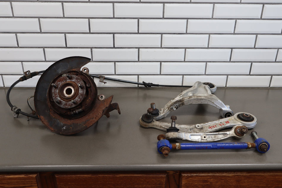 08-15 Mitsubishi Lancer Evo X LH Rear Knuckle Assembly