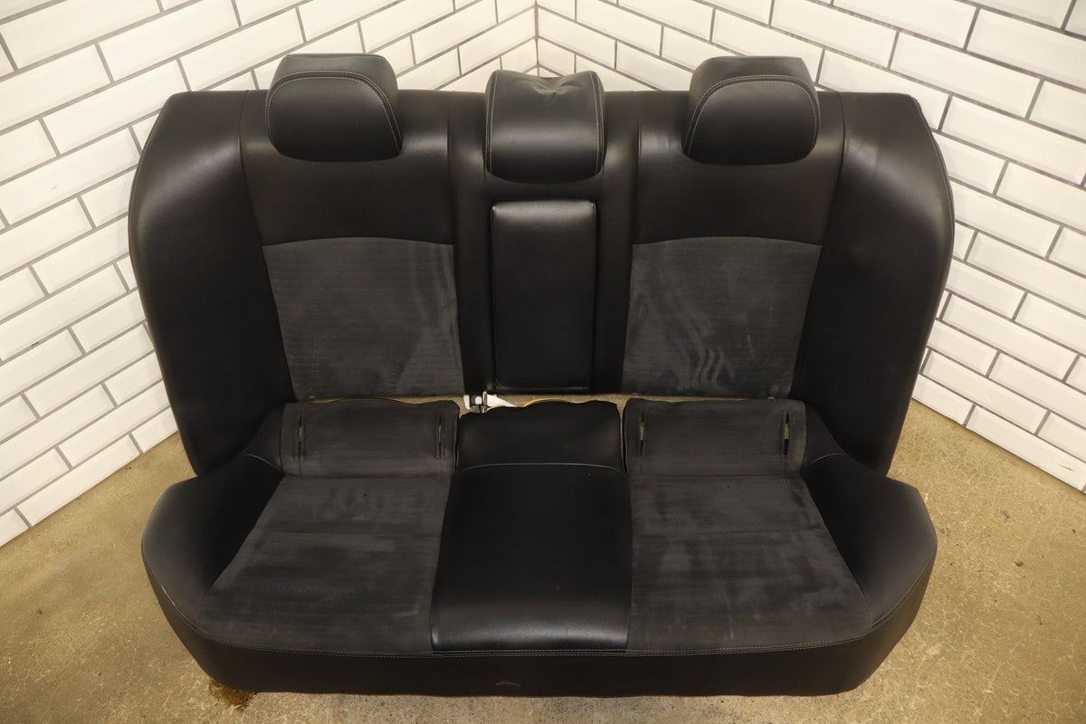 08-15 Mitsubishi Lancer Evo X Recaro Seat Set Black 82X (Torn)