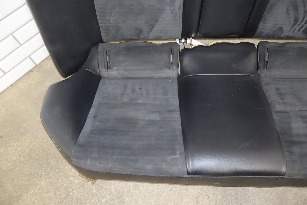 08-15 Mitsubishi Lancer Evo X Recaro Seat Set Black 82X (Torn)
