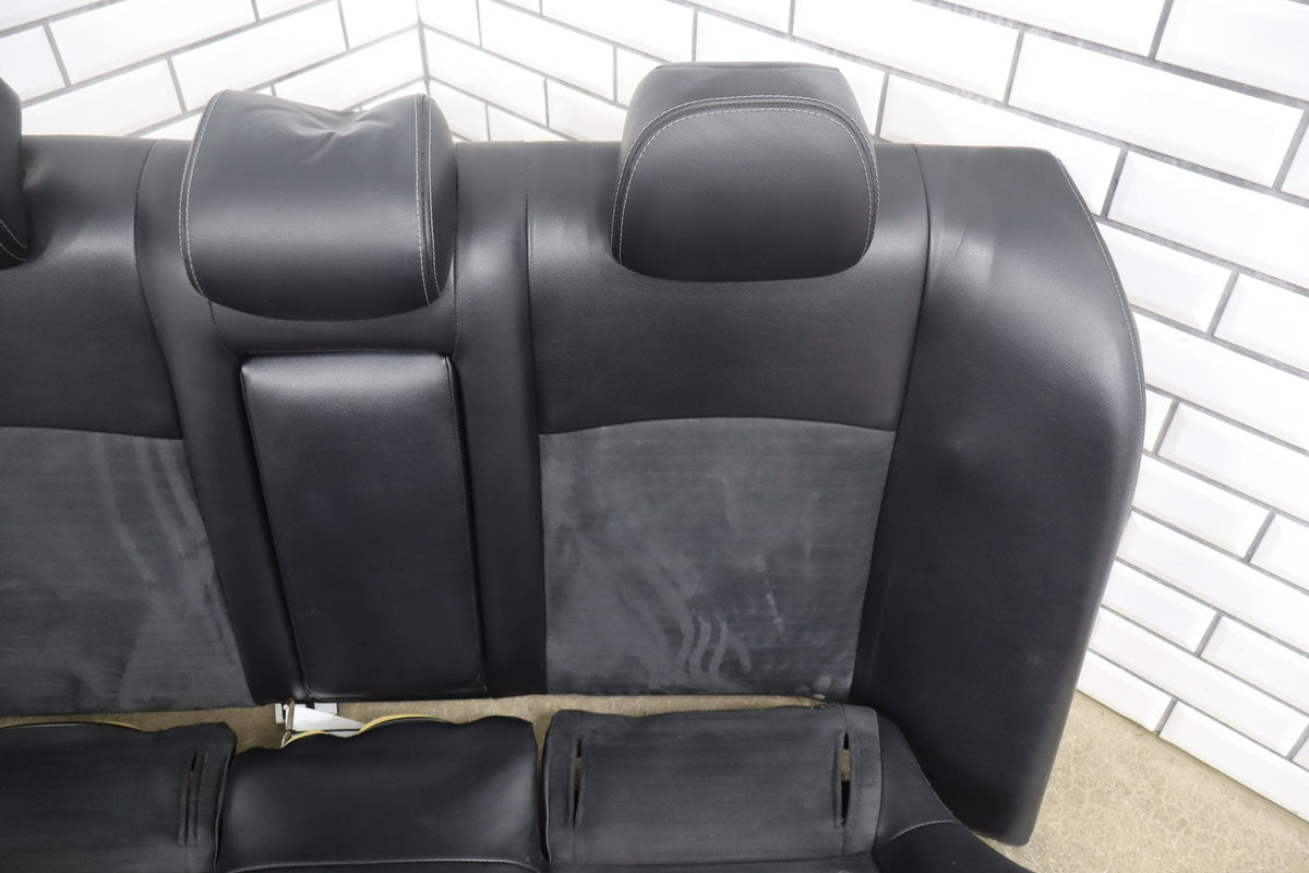 08-15 Mitsubishi Lancer Evo X Recaro Seat Set Black 82X (Torn)