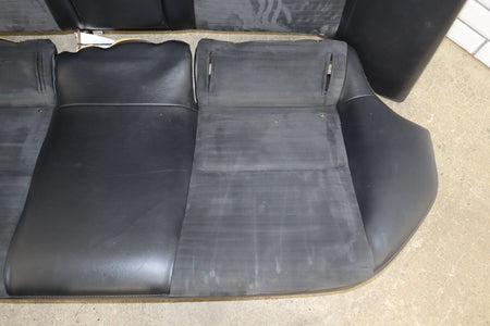 08-15 Mitsubishi Lancer Evo X Recaro Seat Set Black 82X (Torn)