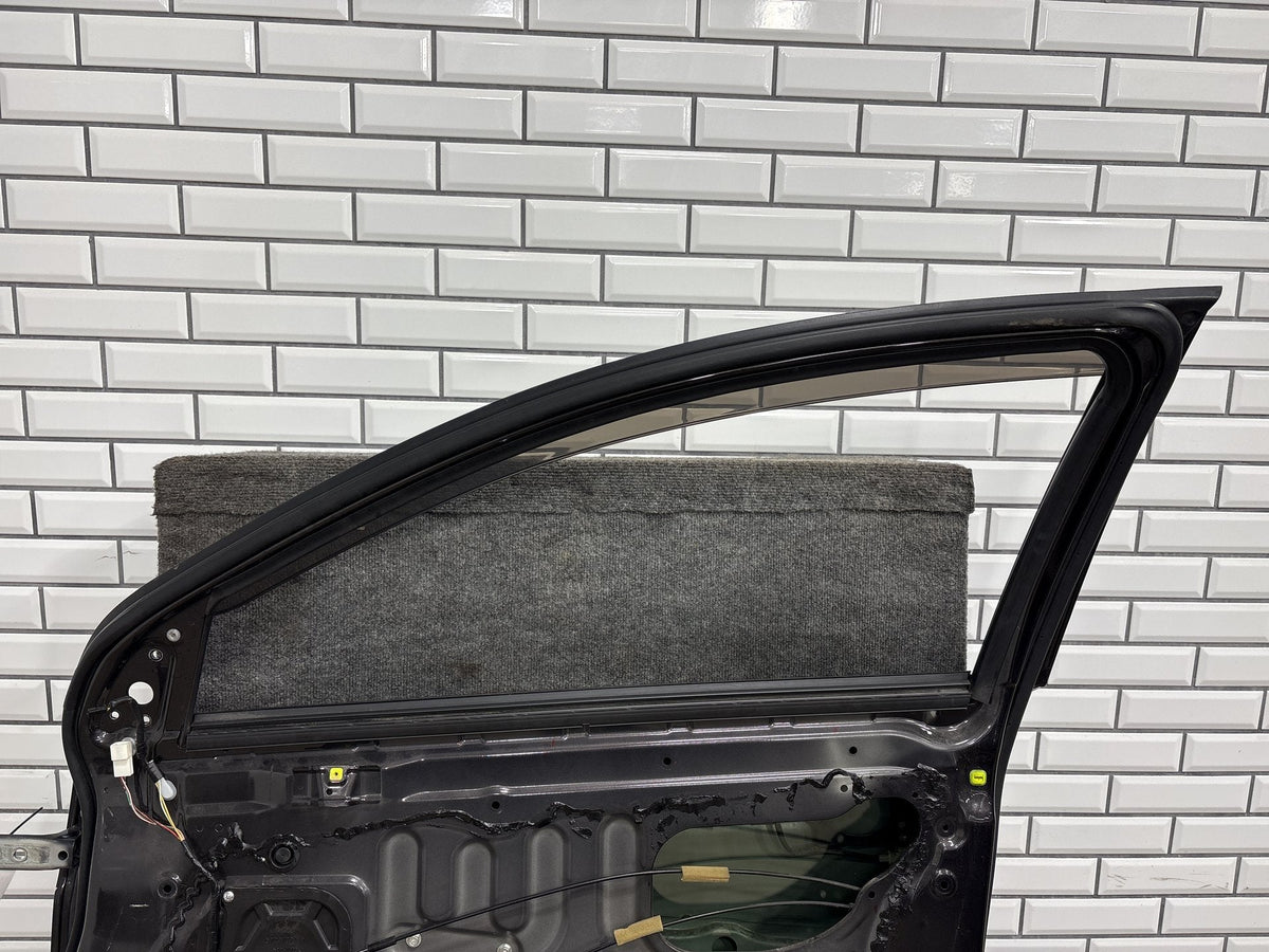 08-15 Mitsubishi Lancer Evo X RH Front Door (Crease) Black 02