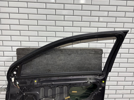 08-15 Mitsubishi Lancer Evo X RH Front Door (Crease) Black 02