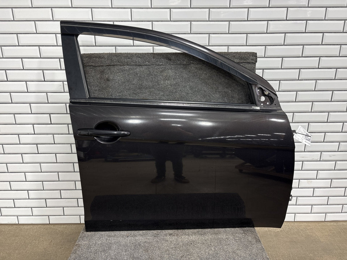 08-15 Mitsubishi Lancer Evo X RH Front Door (Crease) Black 02