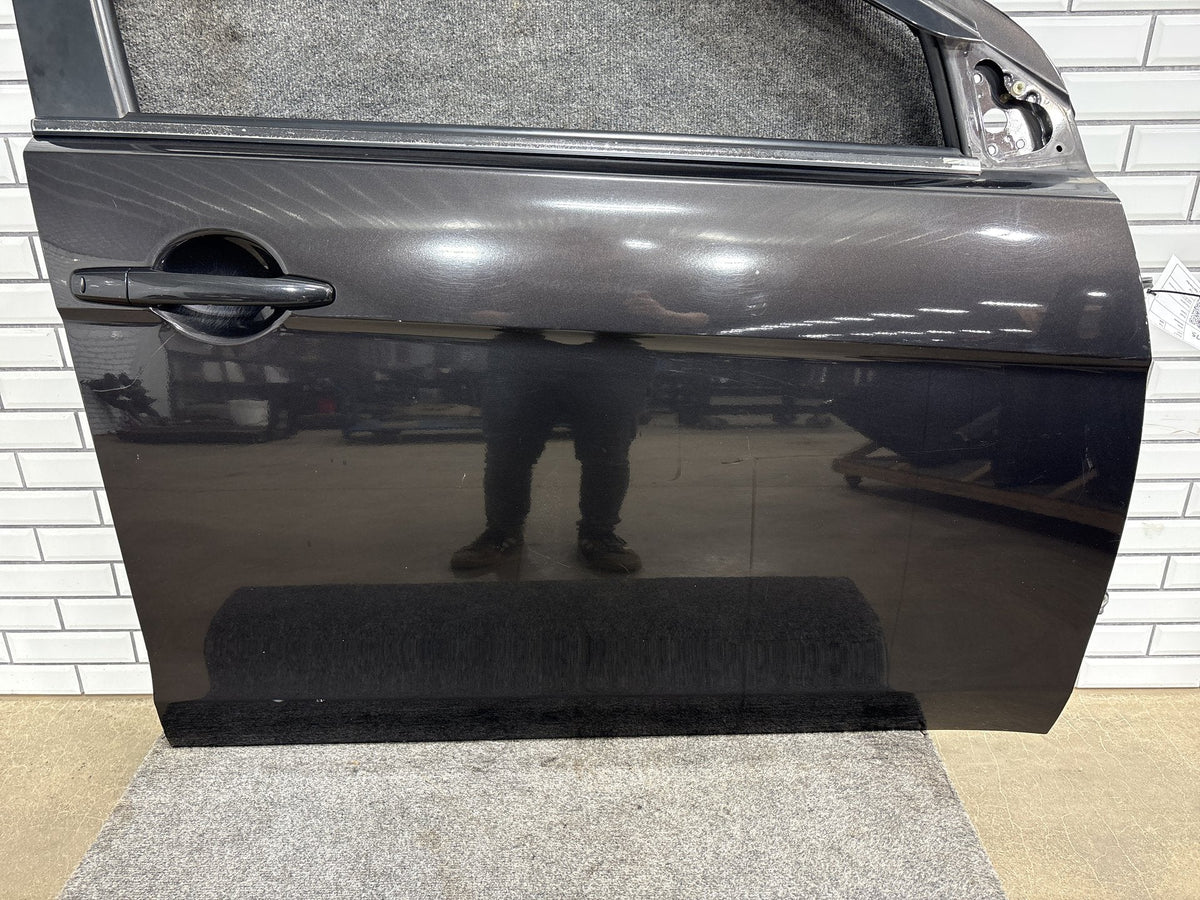 08-15 Mitsubishi Lancer Evo X RH Front Door (Crease) Black 02