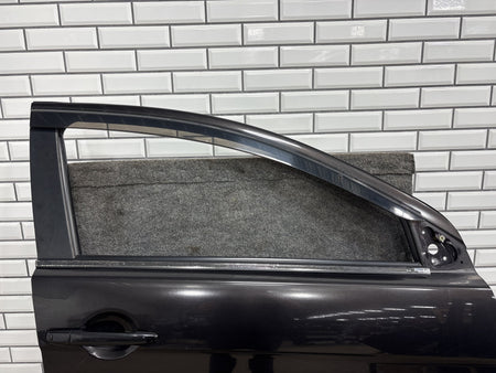 08-15 Mitsubishi Lancer Evo X RH Front Door (Crease) Black 02