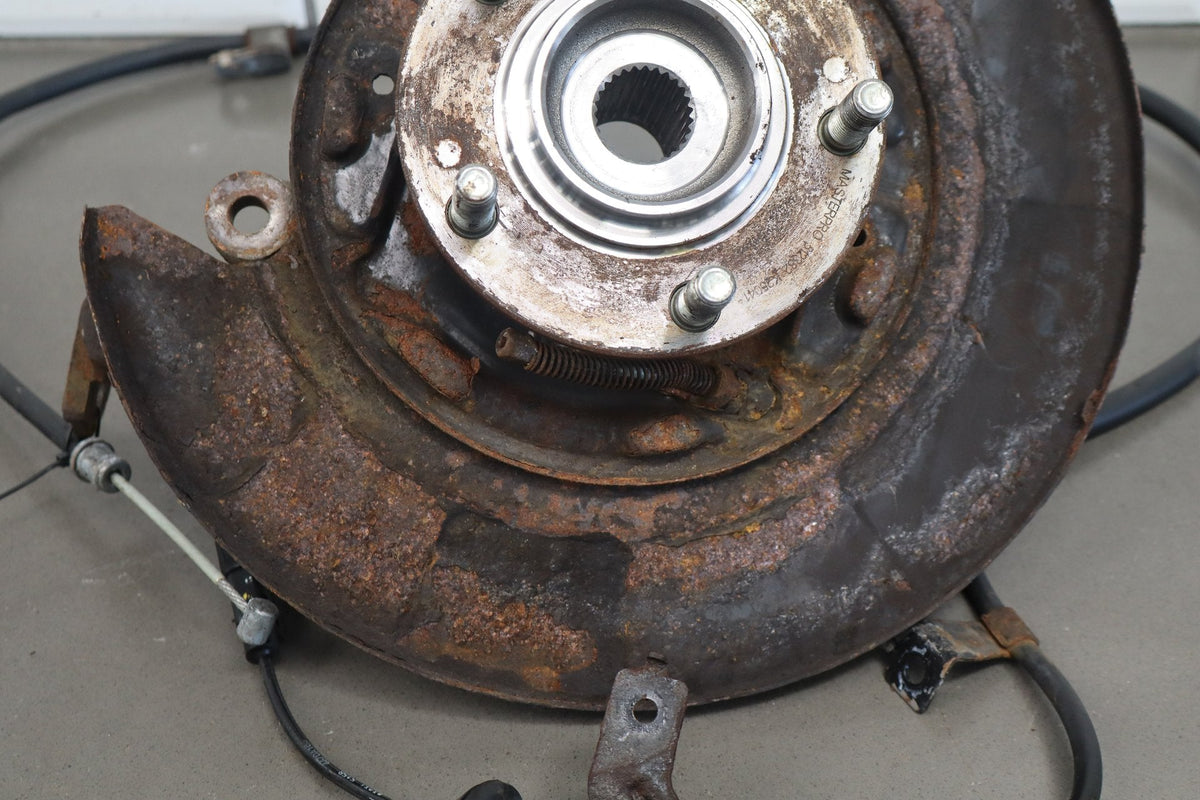 08-15 Mitsubishi Lancer Evo X RH Rear Knuckle Assembly