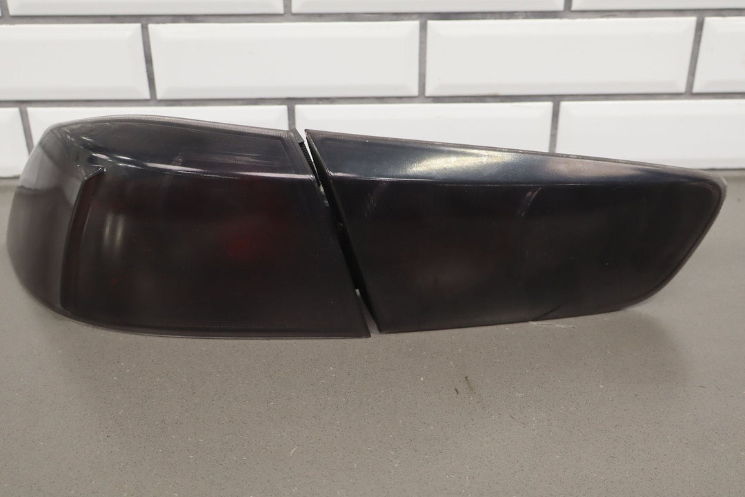 08 - 15 Mitsubishi Lancer Evolution Depot Tail Light Set (4) Self Tinted Smoke