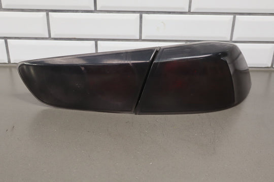 08 - 15 Mitsubishi Lancer Evolution Depot Tail Light Set (4) Self Tinted Smoke