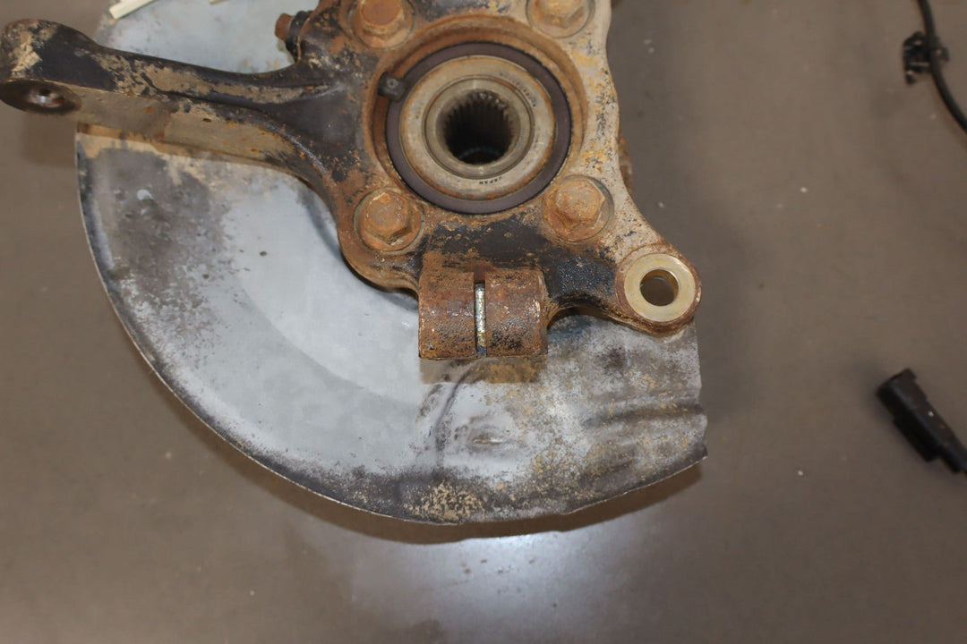 08 - 15 Mitsubishi Lancer Evolution Driver Left Front Spindle / Knuckle OEM