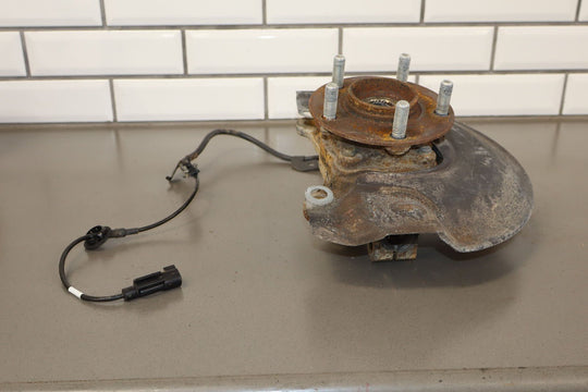 08 - 15 Mitsubishi Lancer Evolution Driver Left Front Spindle / Knuckle OEM