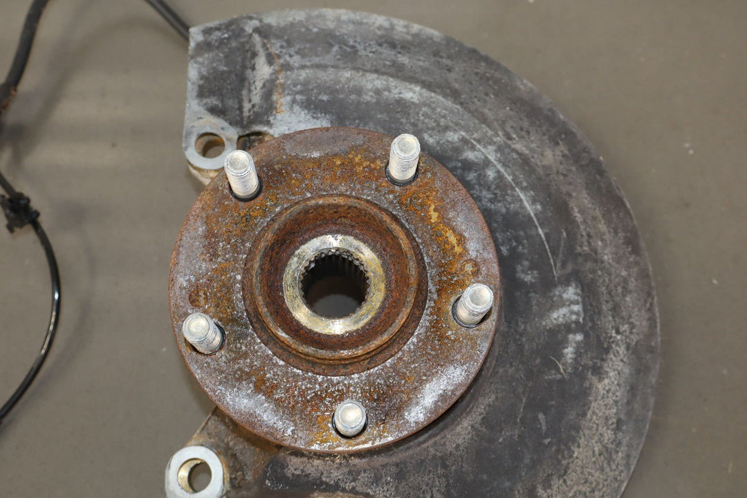 08 - 15 Mitsubishi Lancer Evolution Driver Left Front Spindle / Knuckle OEM