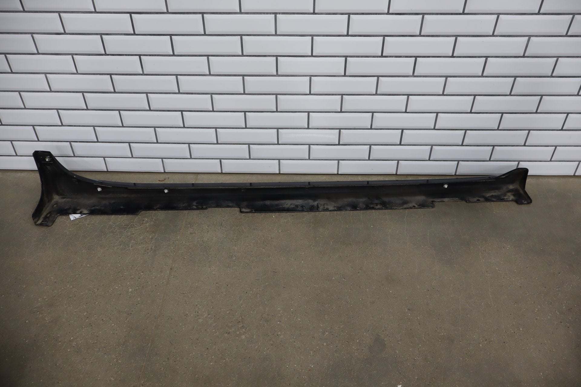 08-15 Mitsubishi Lancer Evolution X Evo 10 Left Side Skirt Rocker Molding Phantom Black
