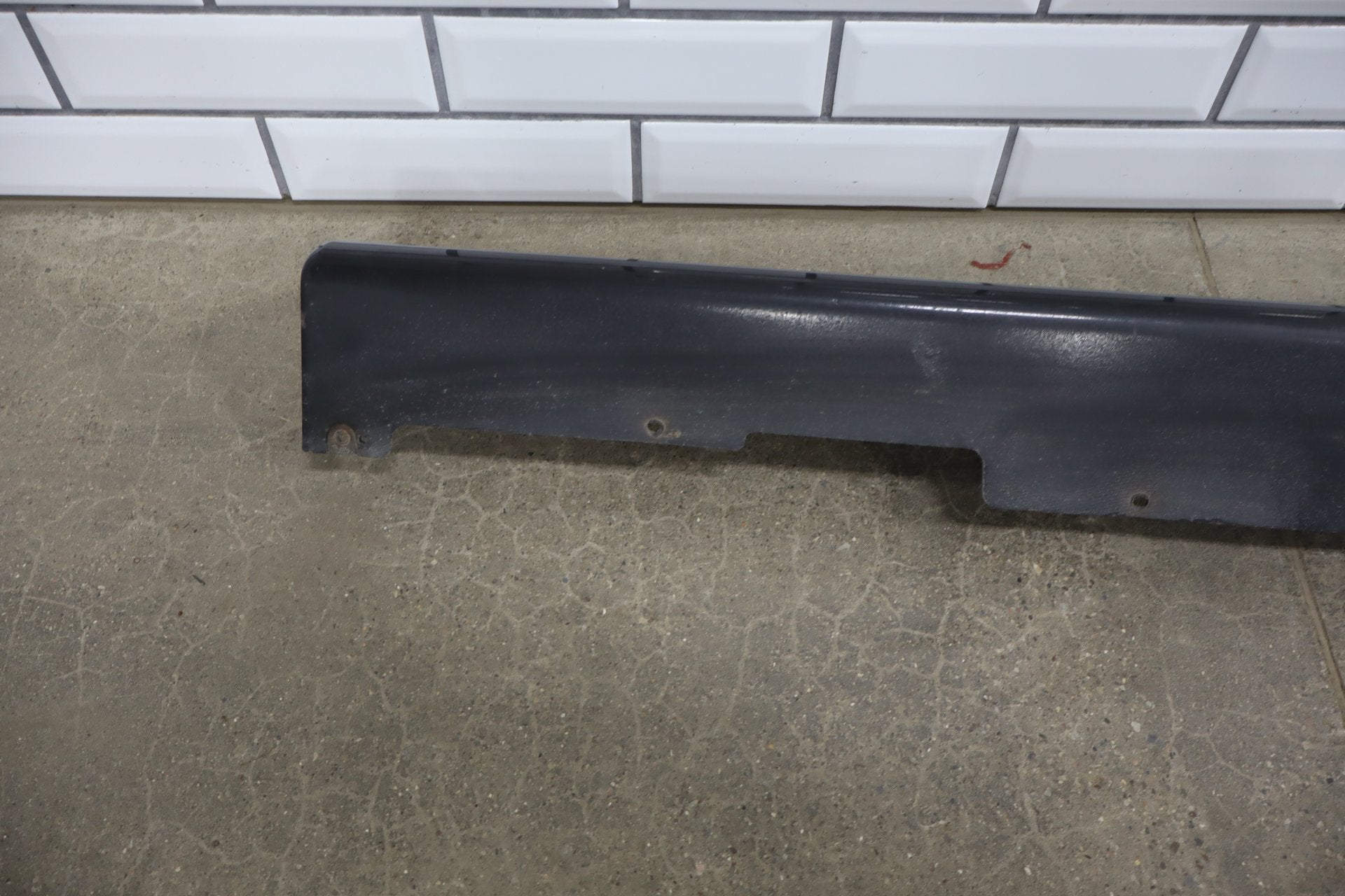 08-15 Mitsubishi Lancer Evolution X Evo 10 Left Side Skirt Rocker Molding Phantom Black