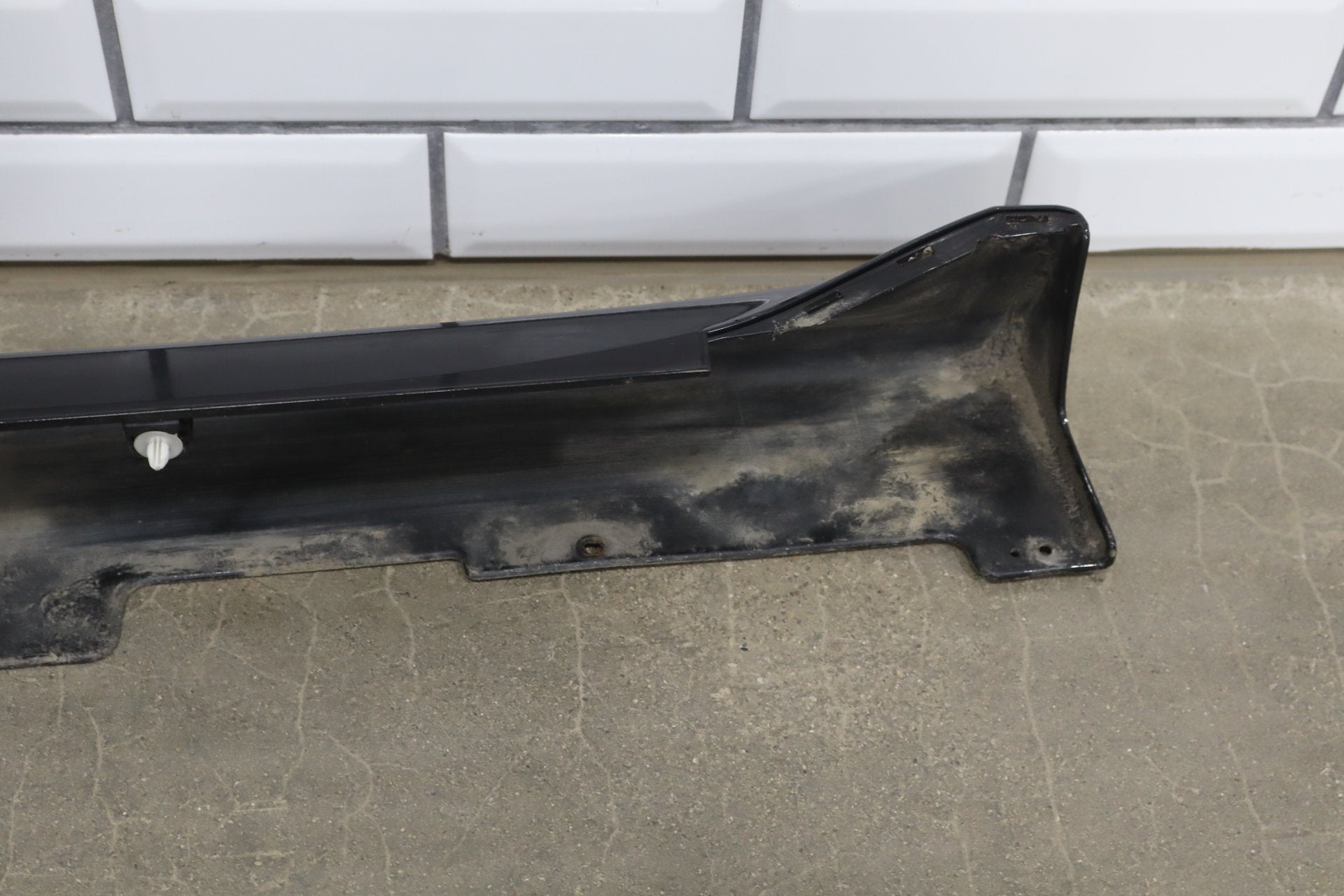 08-15 Mitsubishi Lancer Evolution X Evo 10 Left Side Skirt Rocker Molding Phantom Black