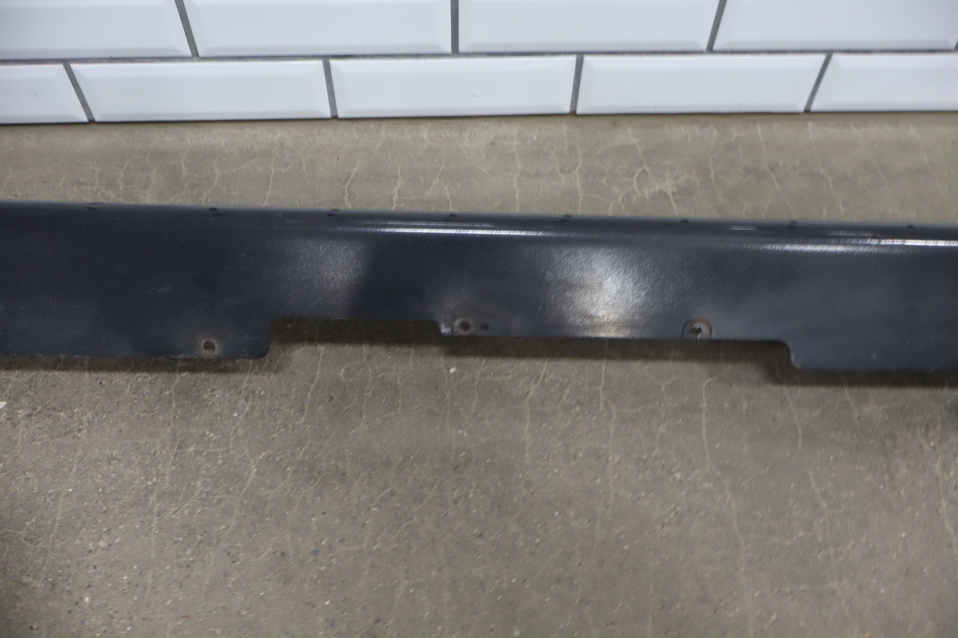 08-15 Mitsubishi Lancer Evolution X Evo 10 Left Side Skirt Rocker Molding Phantom Black