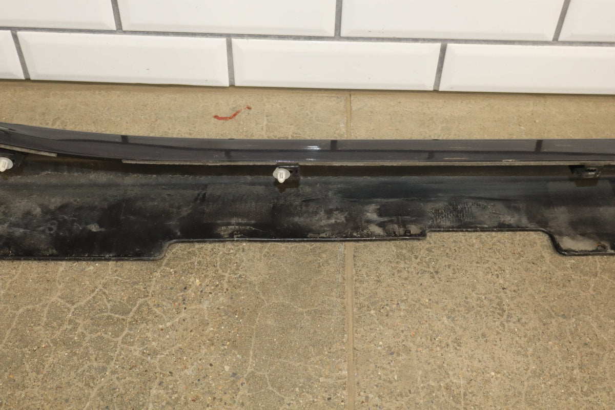 08-15 Mitsubishi Lancer Evolution X Evo 10 Left Side Skirt Rocker Molding Phantom Black