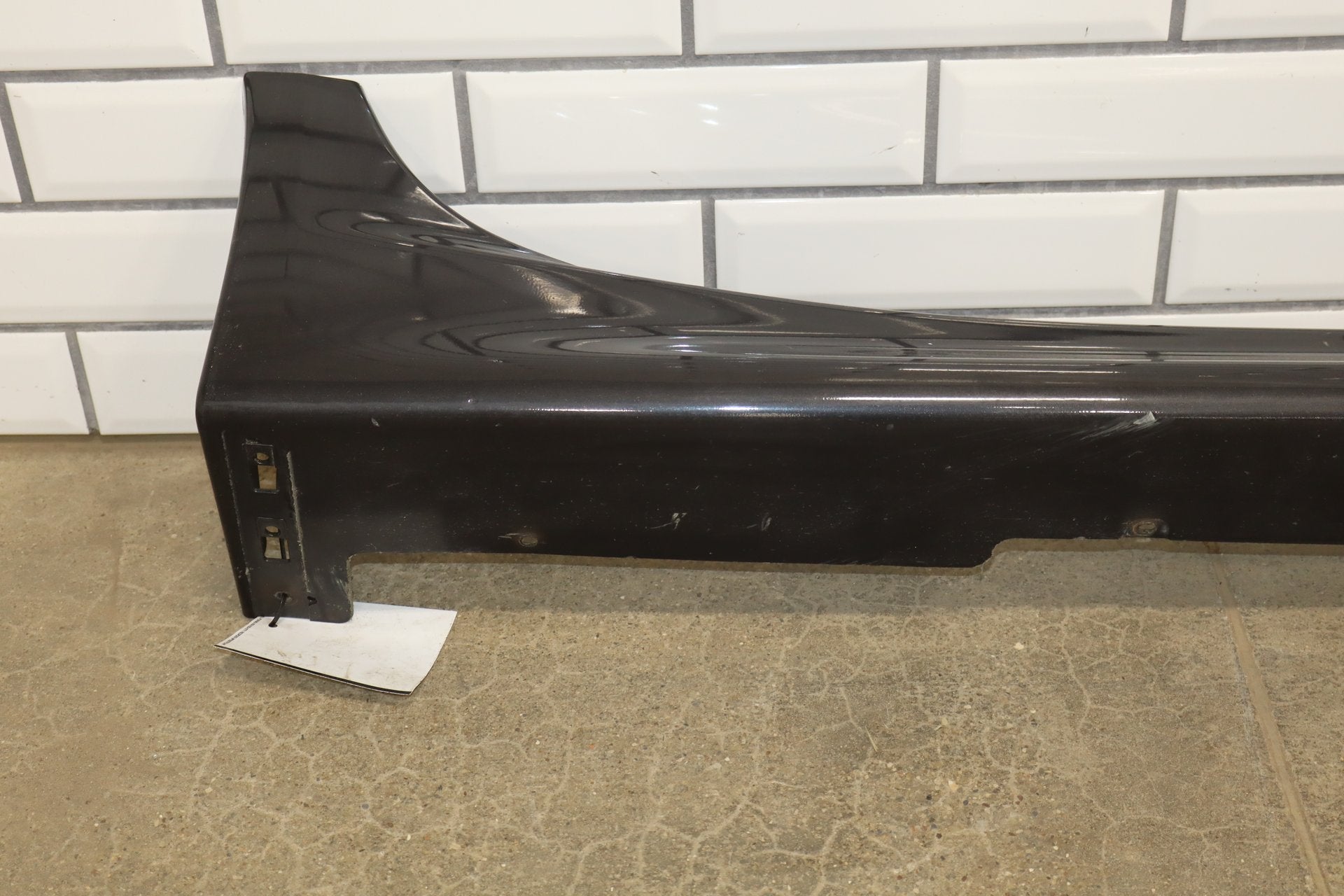 08-15 Mitsubishi Lancer Evolution X Evo 10 Right Side Skirt Rocker Molding Phantom Black