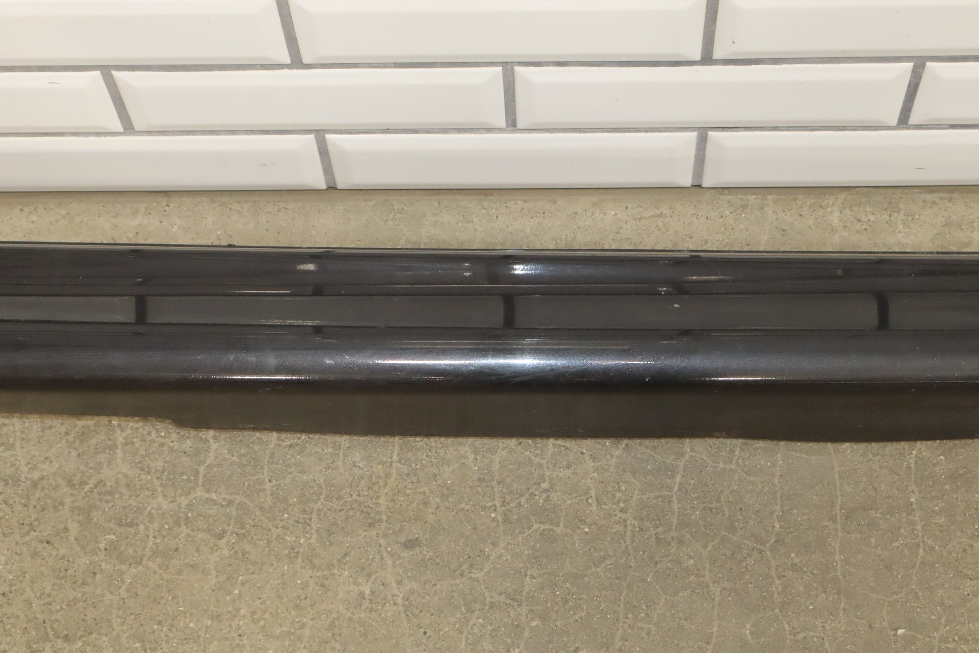 08-15 Mitsubishi Lancer Evolution X Evo 10 Right Side Skirt Rocker Molding Phantom Black