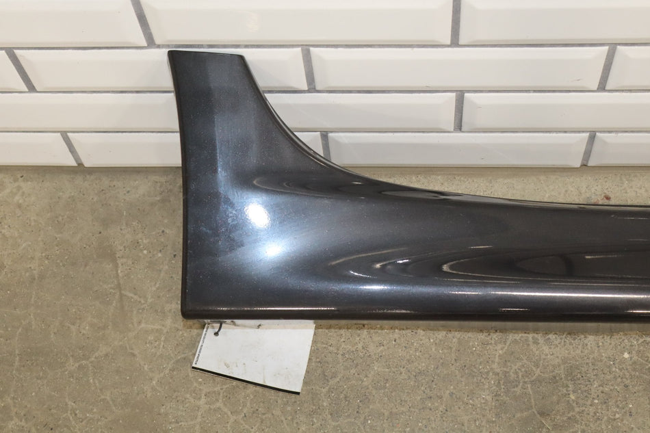 08-15 Mitsubishi Lancer Evolution X Evo 10 Right Side Skirt Rocker Molding Phantom Black