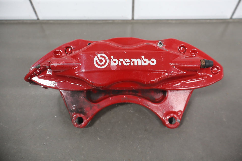08-15 OEM Mitsubishi Evolution Evo X Brembo Brake Calipers Red SET