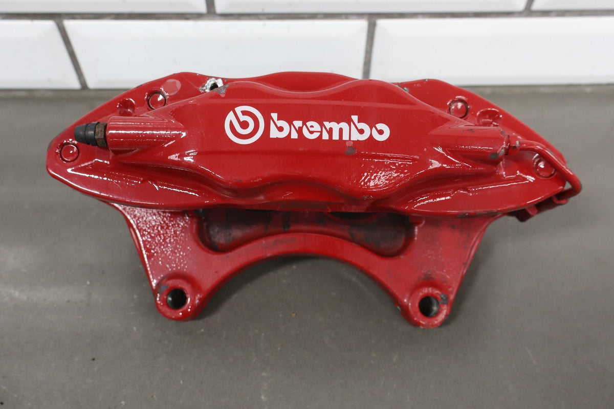 08-15 OEM Mitsubishi Evolution Evo X Brembo Brake Calipers Red SET