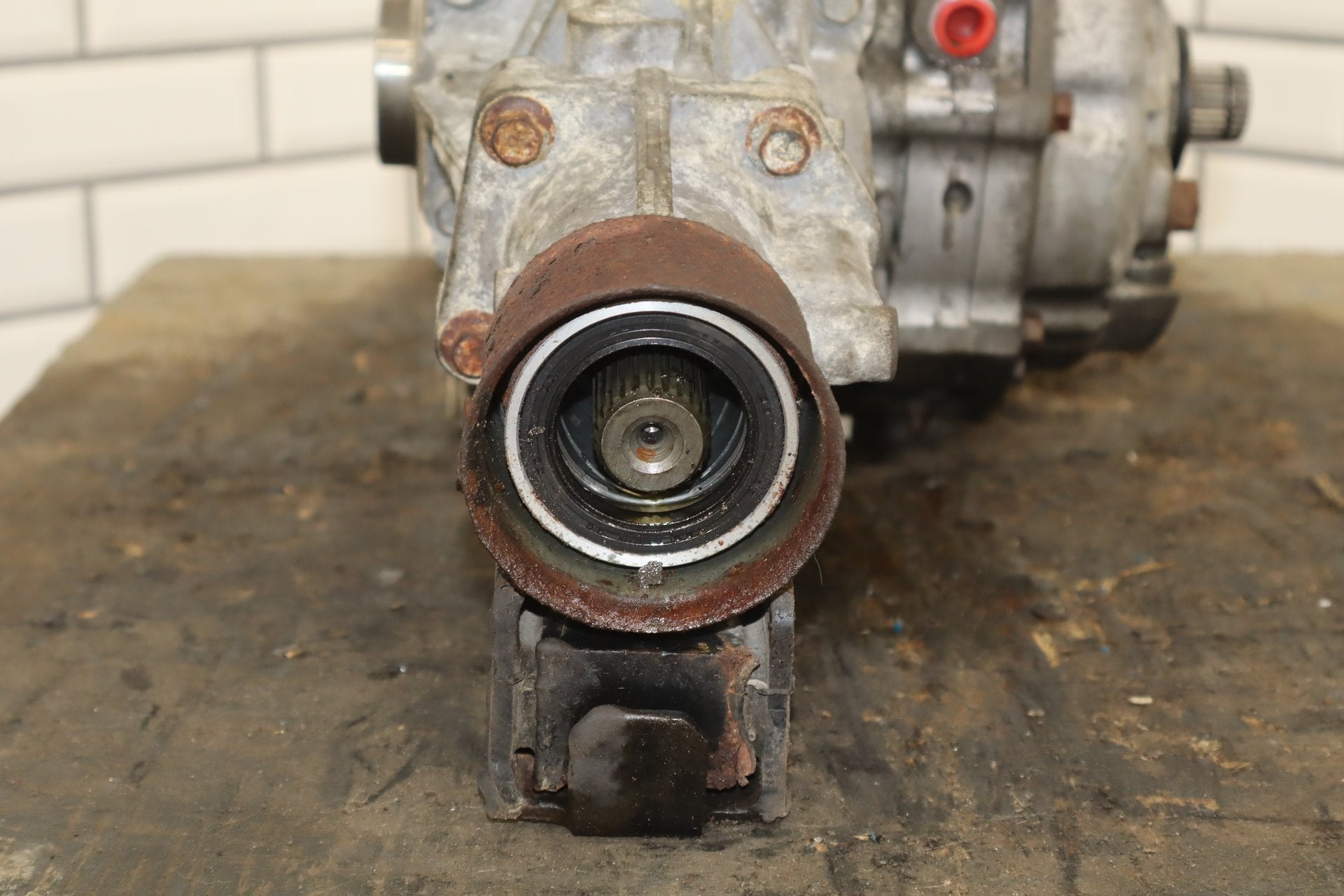 08-15 OEM Mitsubishi Evolution X AWD Transmission Transfer Case 83574 Miles