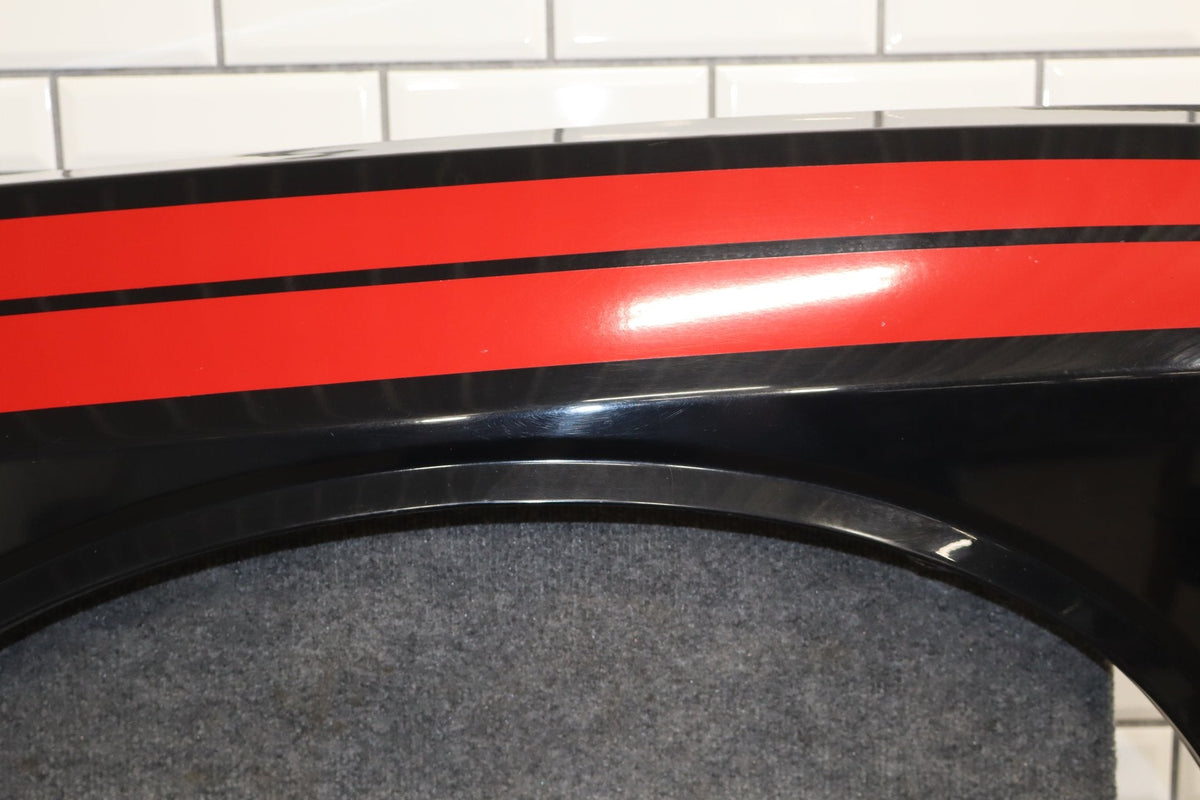 08-23 Dodge Challenger RH Passenger Front Fender Black (PX8) (Dent) OEM