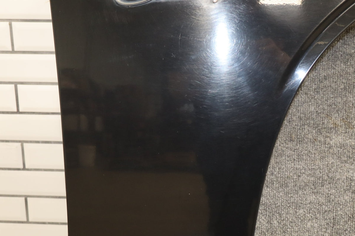 08-23 Dodge Challenger RH Passenger Front Fender Black (PX8) (Dent) OEM
