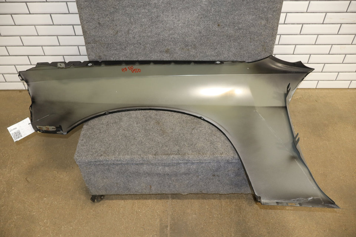 08-23 Dodge Challenger RH Passenger Front Fender Black (PX8) (Dent) OEM