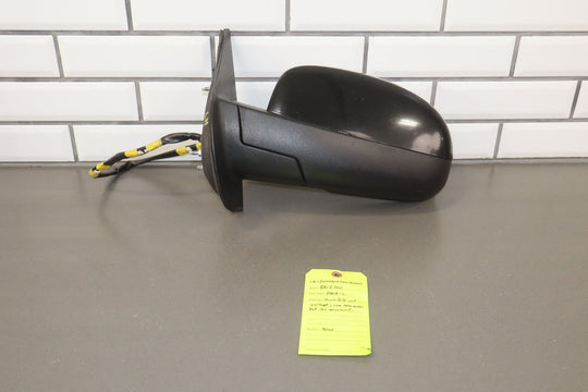 09 - 13 Chevy Silverado 1500 Driver Left Power Door Mirror (Black 41U)