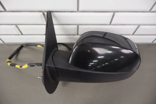 09 - 13 Chevy Silverado 1500 Driver Left Power Door Mirror (Black 41U)