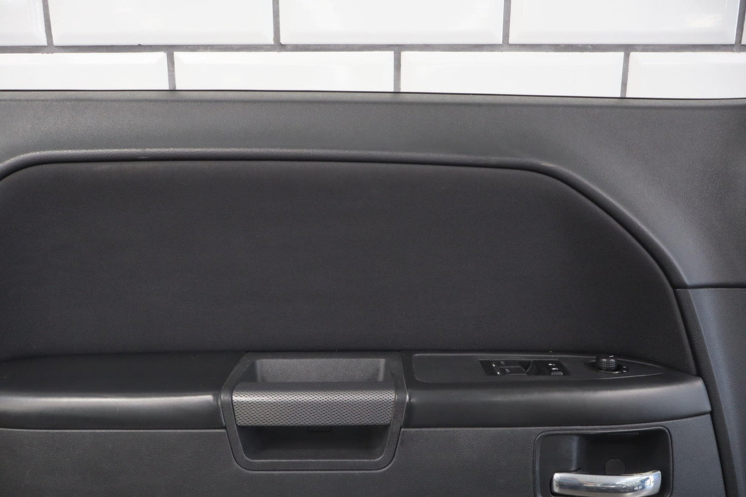 09 - 14 Dodge Challenger Left LH Driver Interior Door Panel (Dark Slate DV)