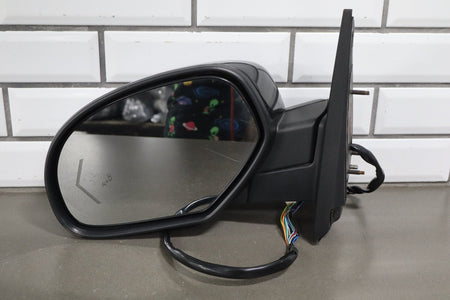 09-14 GMC Yukon Left Door Mirror Carbon Black Power Folding/Signal/Blind