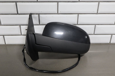 09-14 GMC Yukon Left Door Mirror Carbon Black Power Folding/Signal/Blind