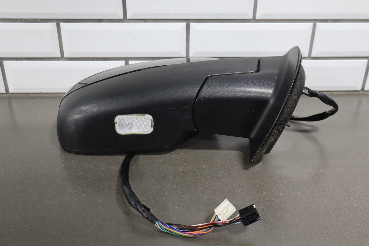 09-14 GMC Yukon Right Mirror Carbon Black Power Fold (Loose Base)