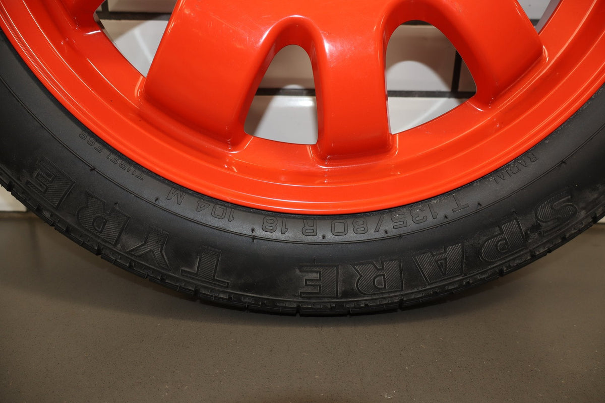09-15 JAGUAR XF XFR X250 SPARE TIRE WHEEL RIM T135/80R18