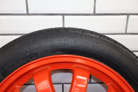 09-15 JAGUAR XF XFR X250 SPARE TIRE WHEEL RIM T135/80R18