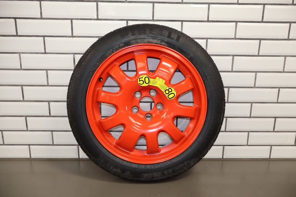 09-15 JAGUAR XF XFR X250 SPARE TIRE WHEEL RIM T135/80R18