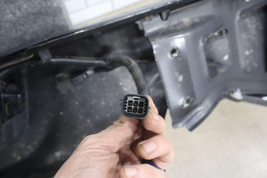 09 - 18 Ram 1500 Chrome Park Assist Rear Bumper Assembly Dual Exhaust