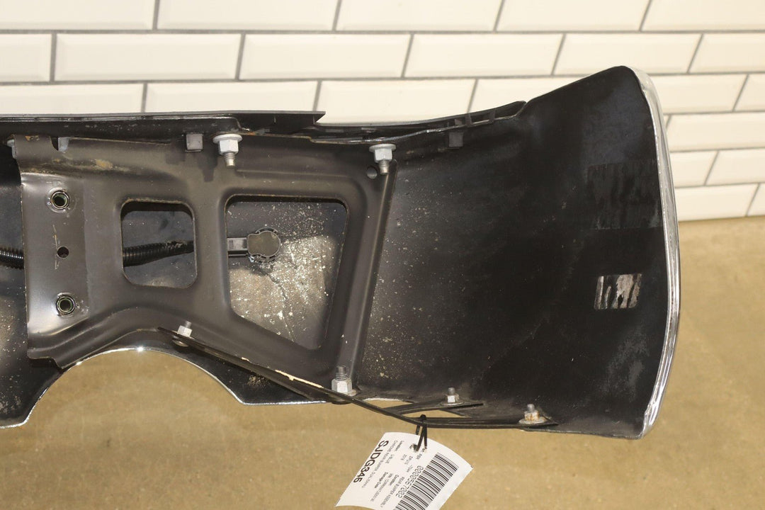 09 - 18 Ram 1500 Chrome Park Assist Rear Bumper Assembly Dual Exhaust