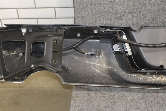 09 - 18 Ram 1500 Chrome Park Assist Rear Bumper Assembly Dual Exhaust