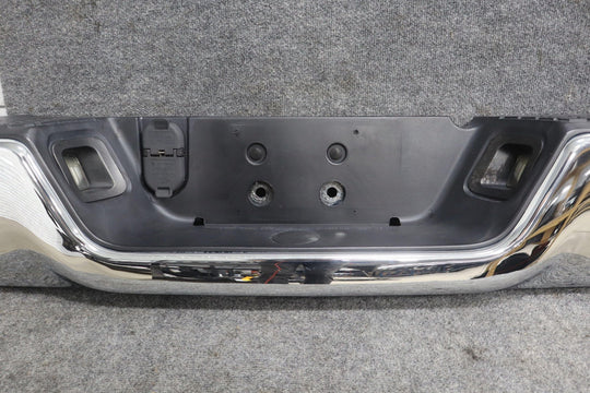 09 - 18 Ram 1500 Chrome Park Assist Rear Bumper Assembly Dual Exhaust