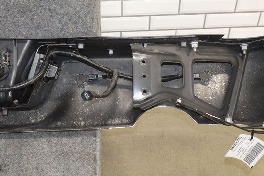 09 - 18 Ram 1500 Chrome Park Assist Rear Bumper Assembly Dual Exhaust