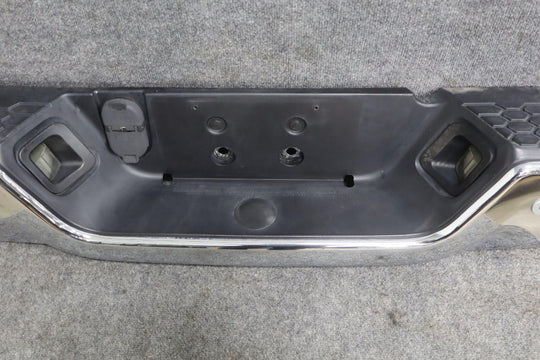 09 - 18 Ram 1500 Chrome Park Assist Rear Bumper Assembly Dual Exhaust