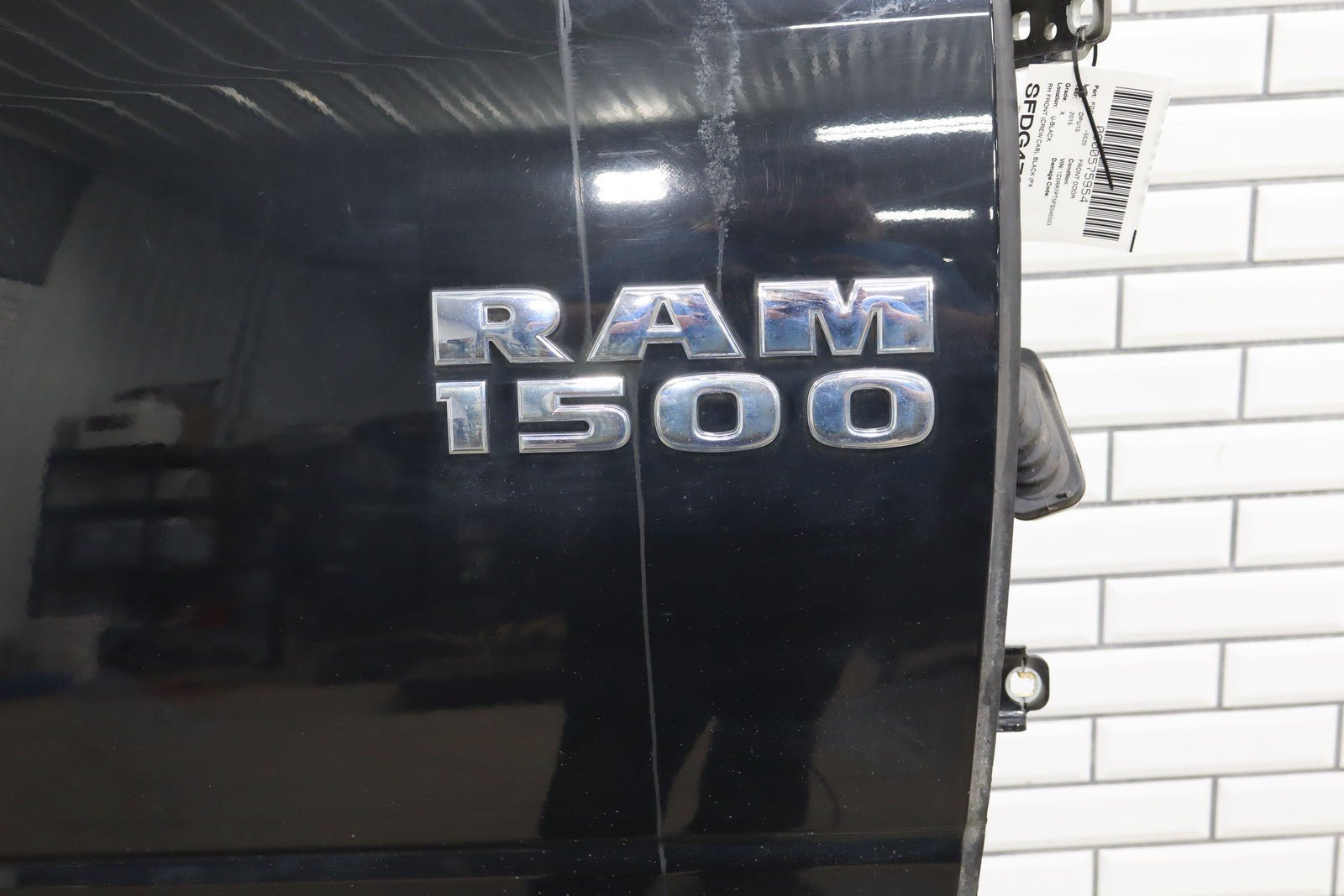 09-18 Ram 1500/2500/3500 Right RH Front Door Crew/Quad Cab Black