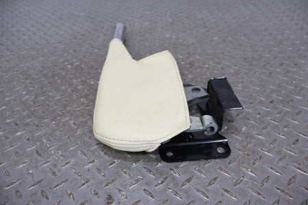 09 Aston Martin V8 Vantage Emergency Parking Brake Handle -Cream Truffle Leather