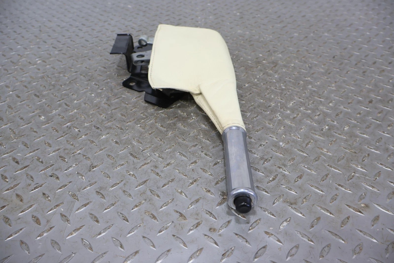 09 Aston Martin V8 Vantage Emergency Parking Brake Handle -Cream Truffle Leather